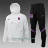 Chaqueta De Entrenamiento Traje Windrunner FC Barcelona 2022-23 Blanca - Hombre